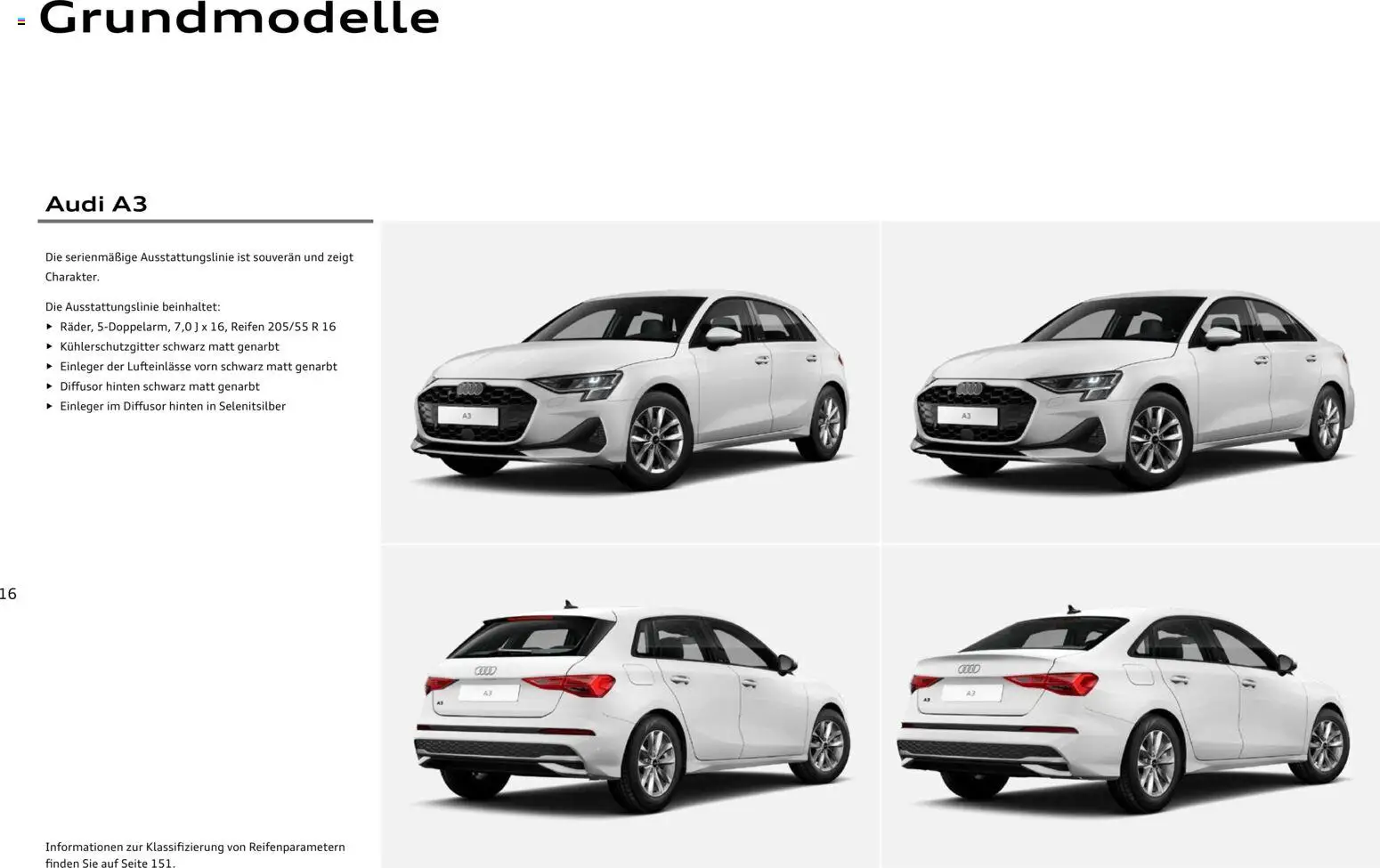 Audi A3 – gültig ab 28.10.2025 | Seite: 16