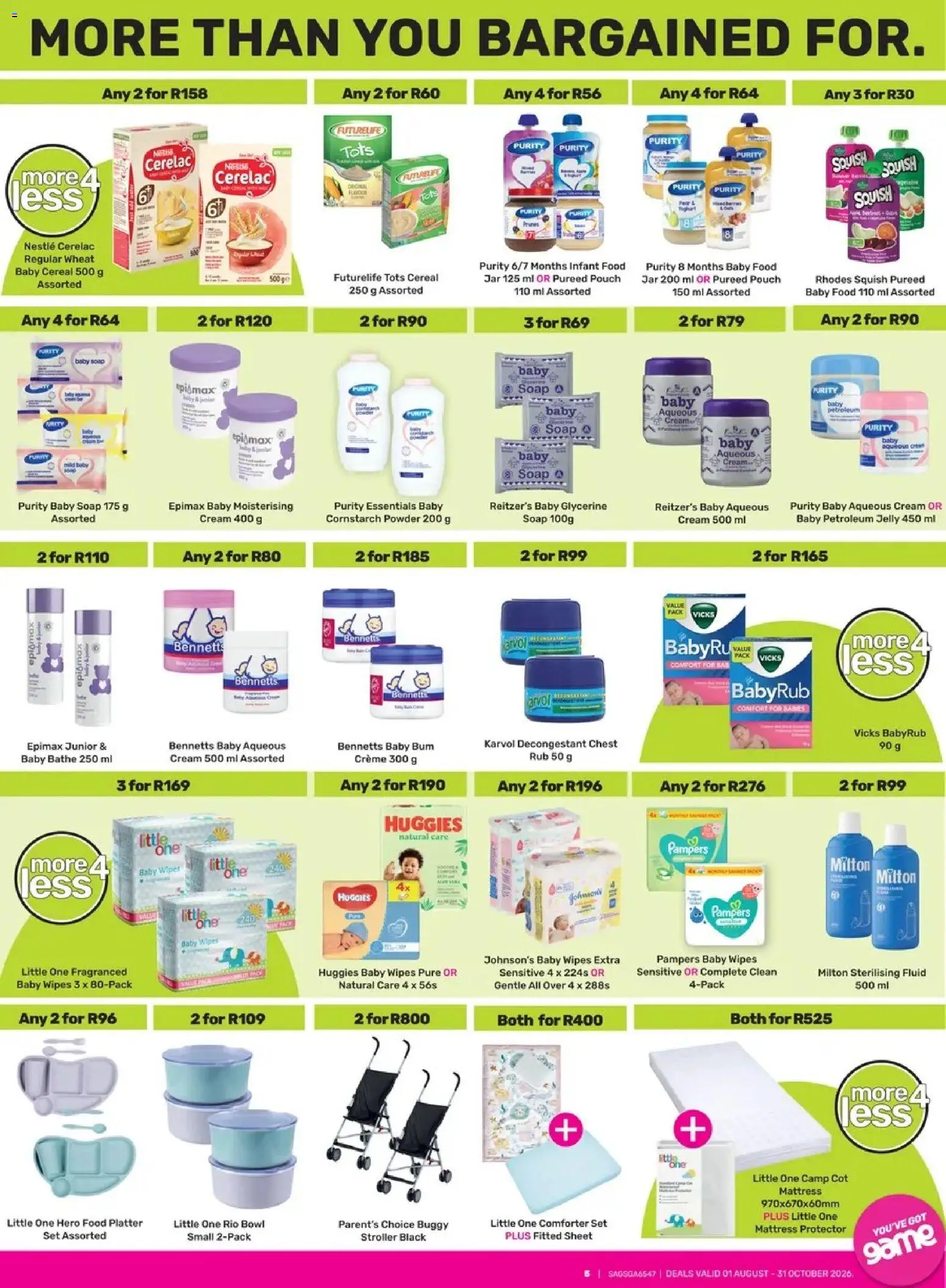 New Game catalogue – valid from 01/08/2026 | Page: 5