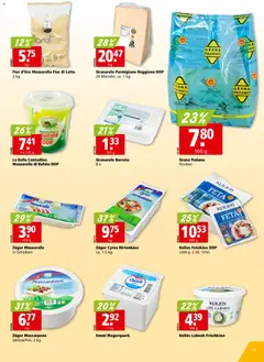 Aligro aktionen Chavannes, Matran, Genf, Sitten ab 14.09.2026 gültig | Seite: 17 | Produkte: Feta, Frischkäse, Burrata, Flocken