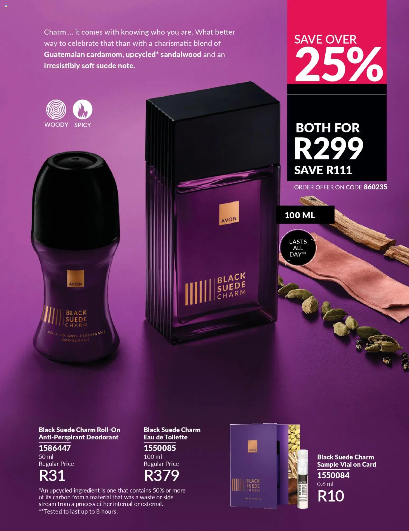 New Avon catalogue – valid from 01.04.2026 | Page: 99 | Products: Eau de toilette, Deodorant, Antiperspirant