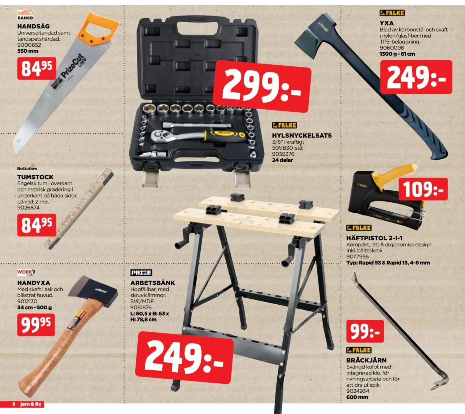 Jem & Fix reklamblad aktuell från 05/10/2026 | Sida: 8
