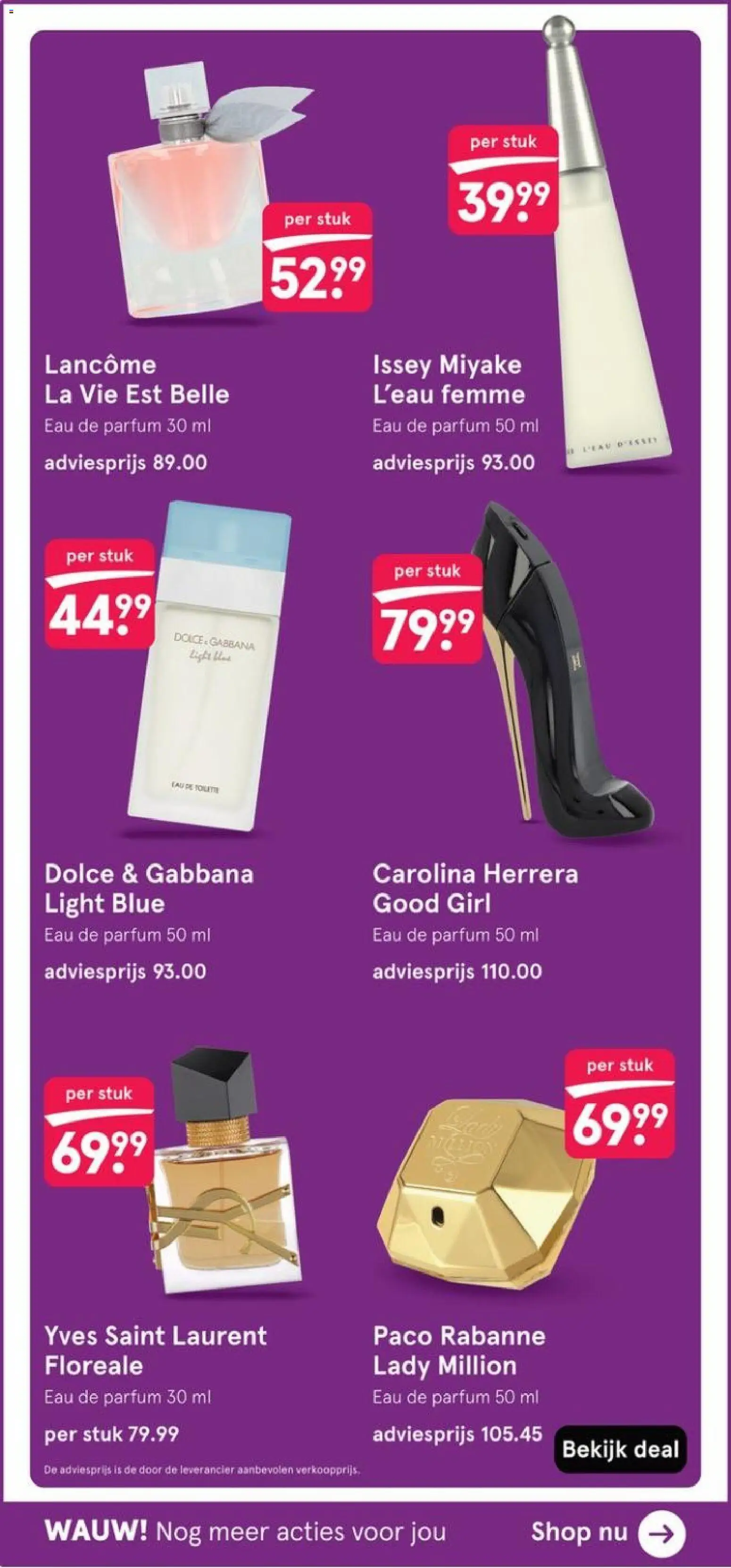 {H1} | Pagina: 72 | Producten: La, Parfum