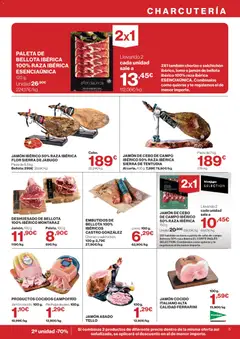 Vista previa El Corte Inglés ofertas válido desde el 30/07/2026 | Página: 5 | Productos: Jamón ibérico, Jamón cocido, Té, Νυχτικό
