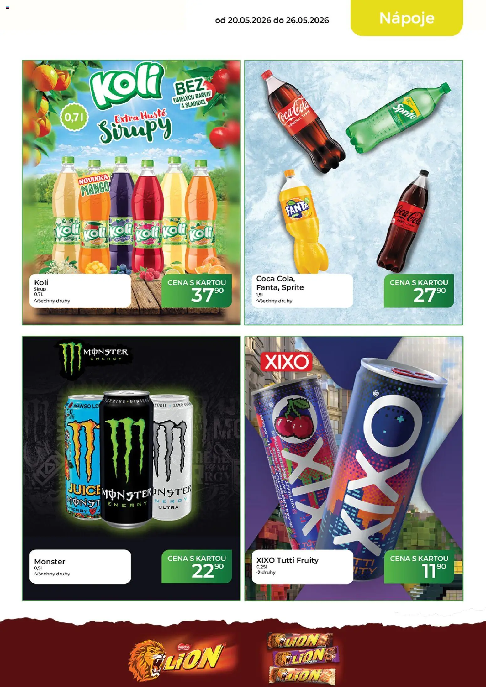 Tamda Foods leták od 20.05.2026 | Strana: 15 | Produkty: Mango, Fanta, Coca cola, Monster Energy