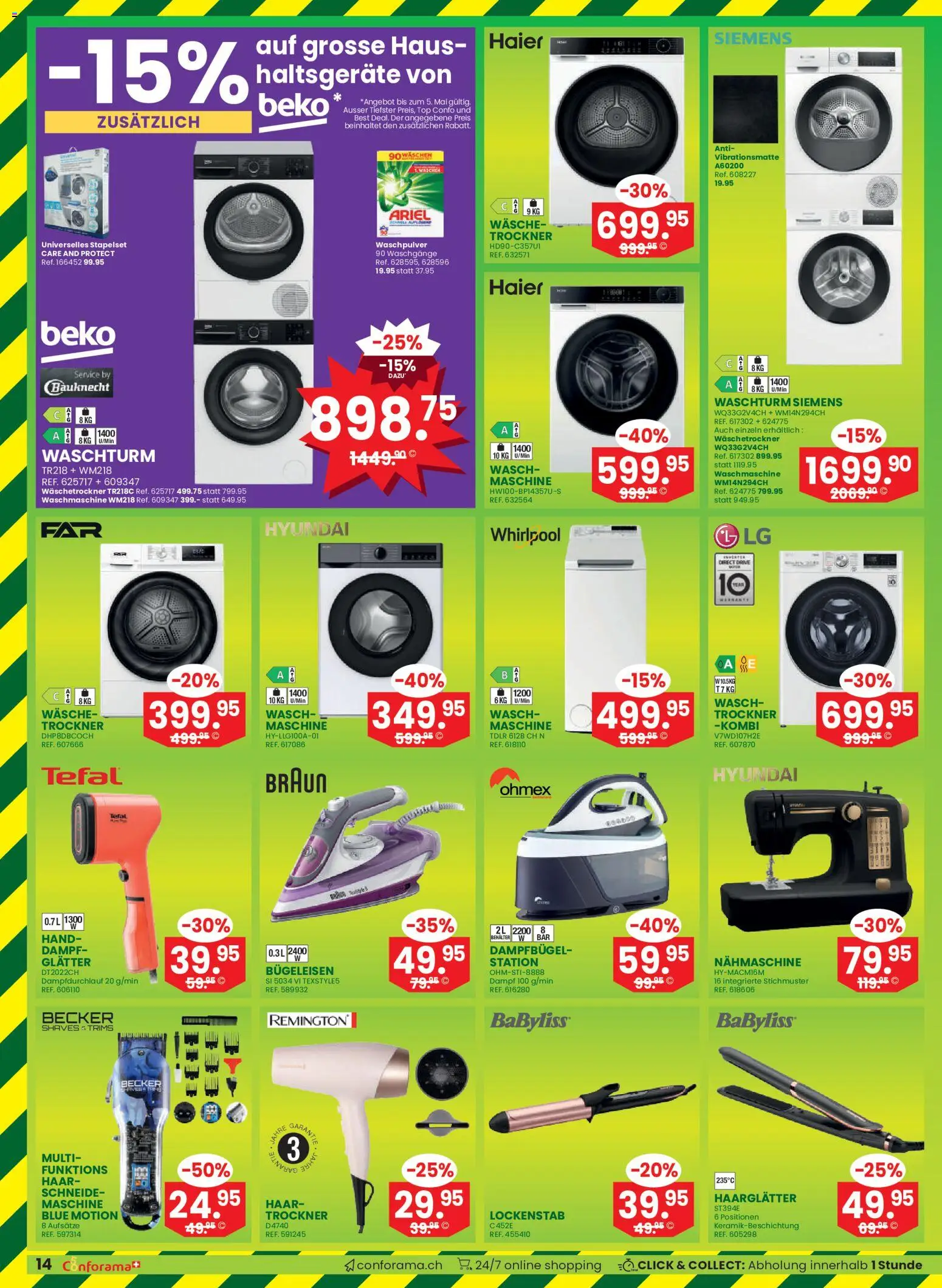 🛍️ Conforama aktionen ab 29.04.2026 » Entdecken Sie exklusive Rabatte und sparen Sie noch heute! 💰 | Schweiz