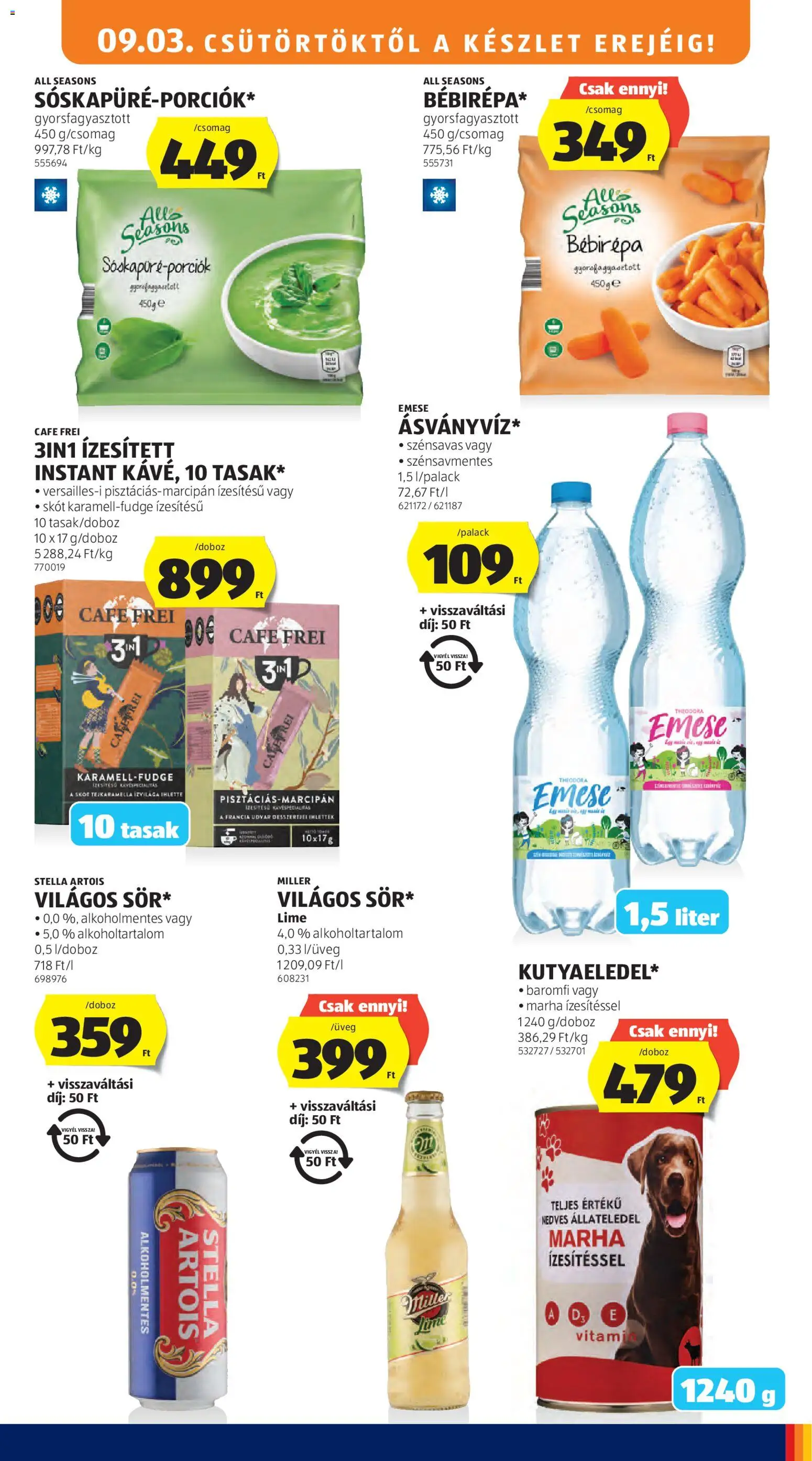 Aldi akciós ujság - amely érvényes a következő dátumtól: 2026.09.03. | Oldal: 19