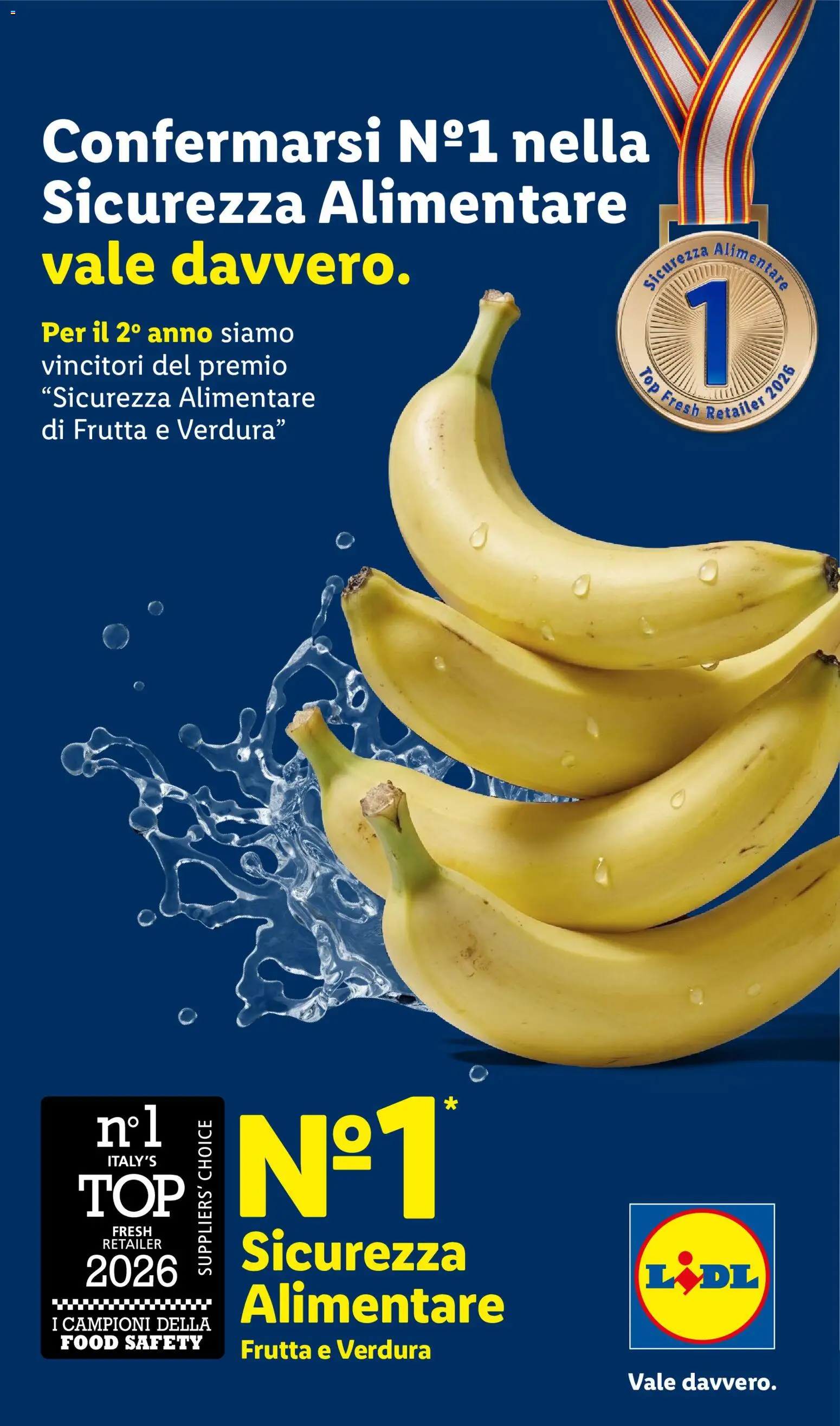 Volantino Lidl del 04.06.2026 | Pagina: 2 | Prodotti: Banane, Frutta, Top