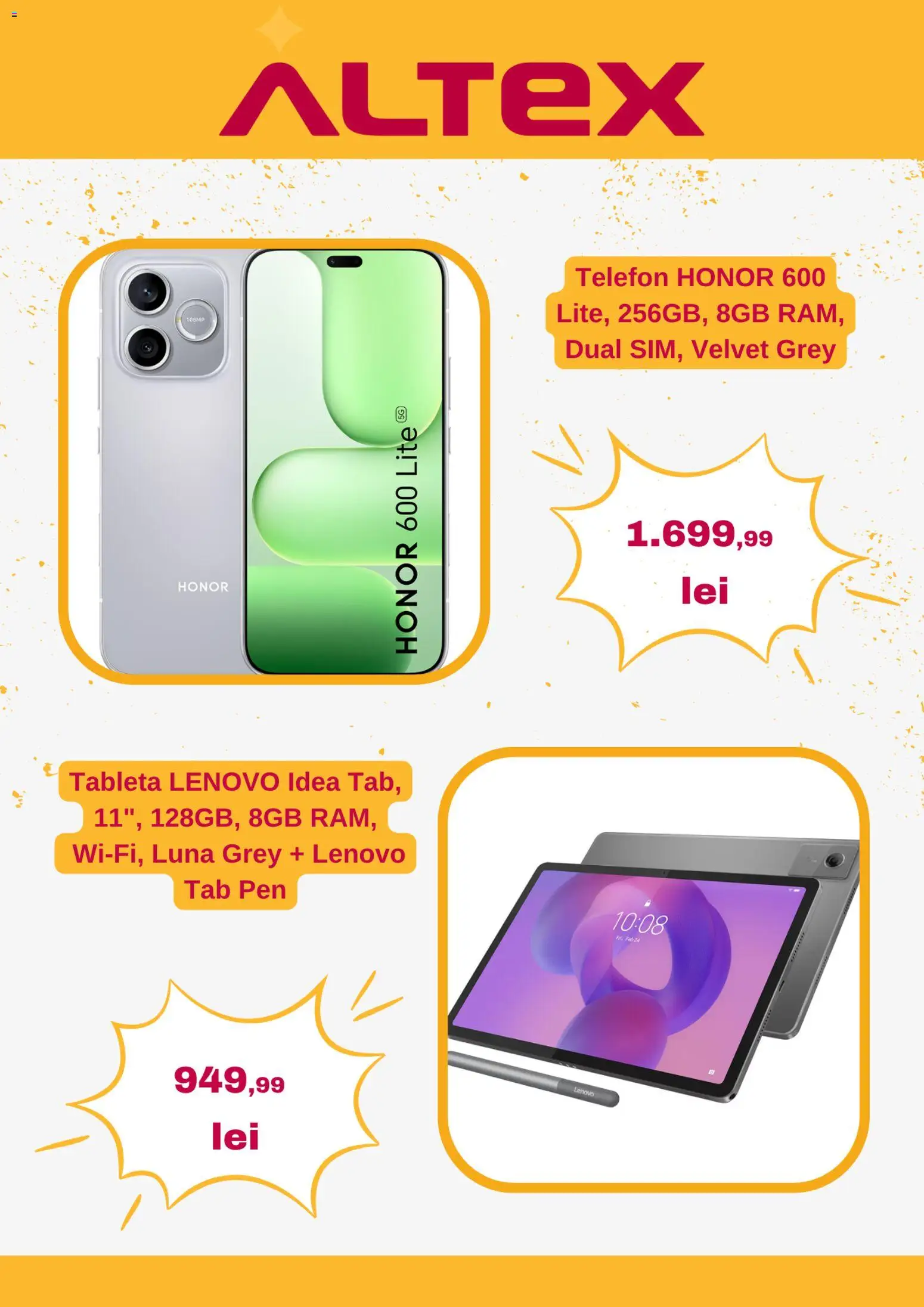 Noul catalog Altex – valabil de la 21.05.2026 | Pagină: 2 | Produse: Telefon, Tabletă