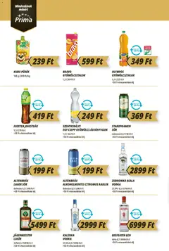 CBA Príma akciós újság - amely érvényes a következő dátumtól: 2026.09.17. | Oldal: 10 | Termékek: Őszibarack, Gyümölcs, Staropramen, Sör