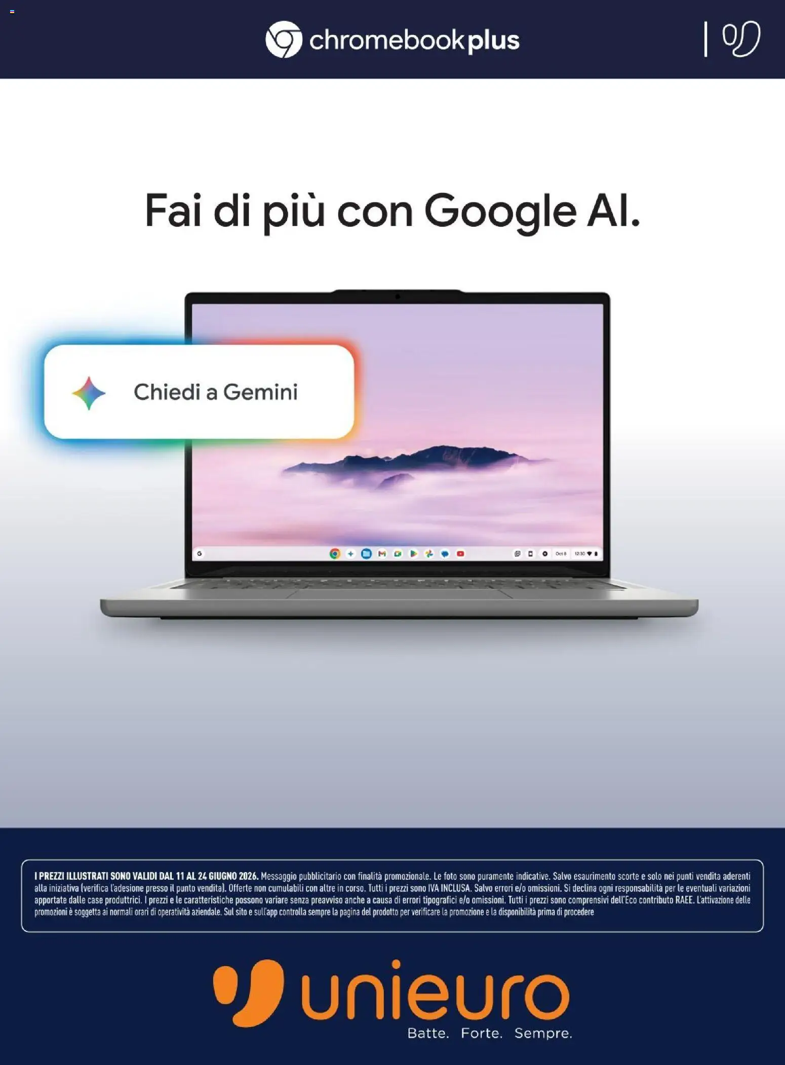 Volantino Unieuro del 11.06.2026 | Pagina: 8