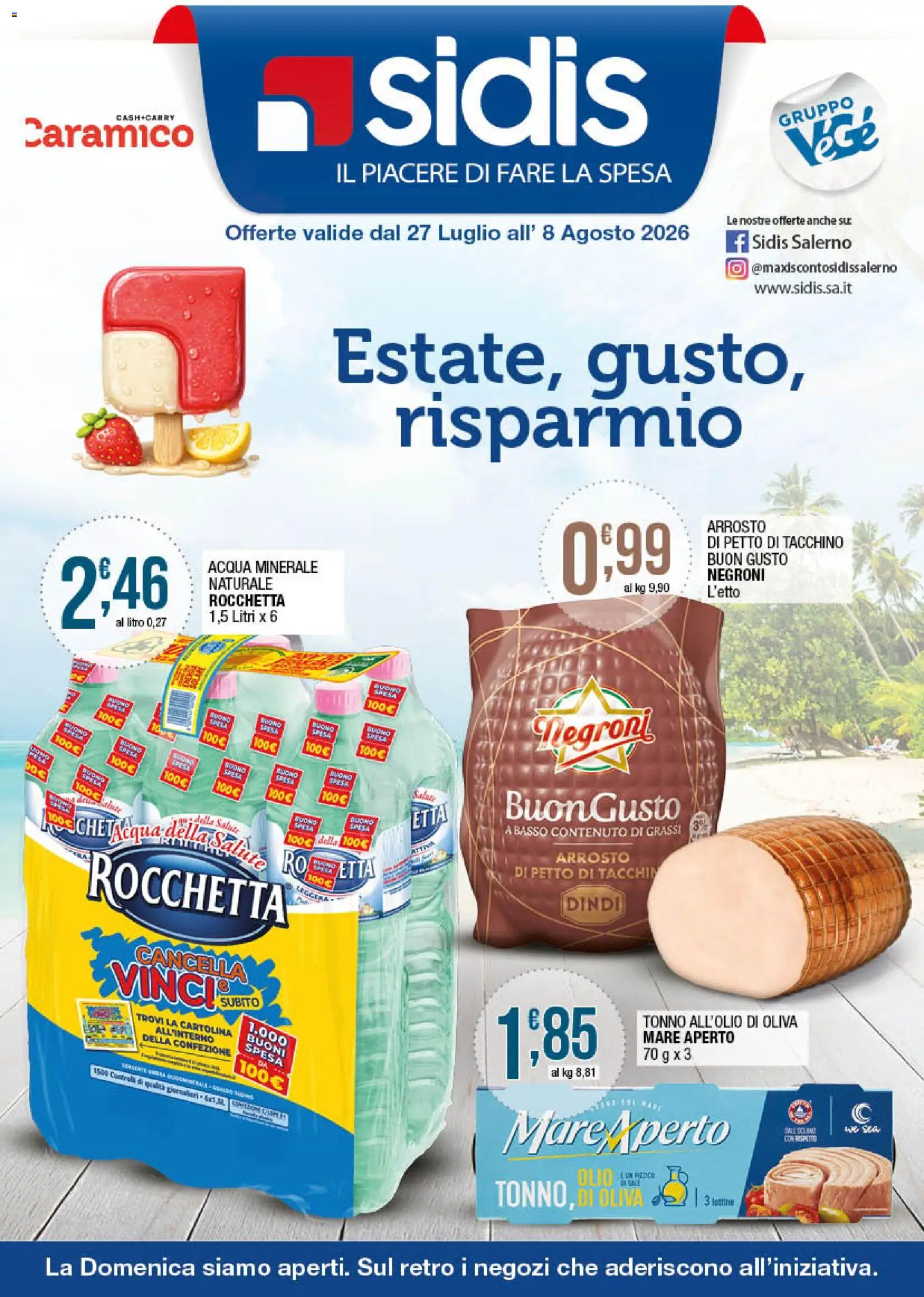 Volantino Sidis del 27/07/2026 | Pagina: 1