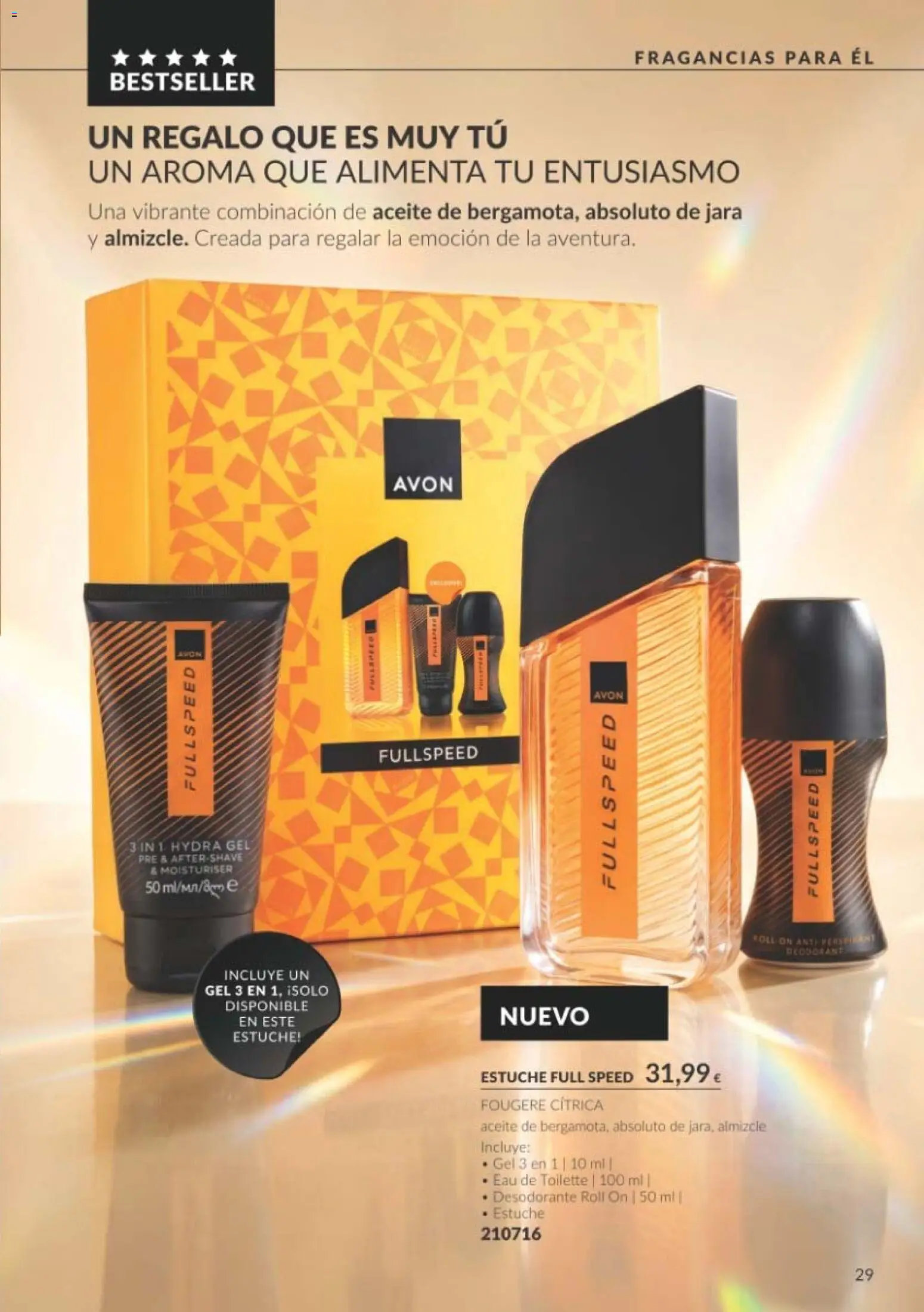 Catálogo AVON Black Friday │ válido desde el 01/11/2026 | Página: 29 | Productos: Eau de toilette, Desodorante, Aceite