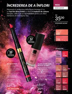 Ofertele Avon valabile de la 01.05.2026 | Pagină: 37 | Produse: Blush, Ruj