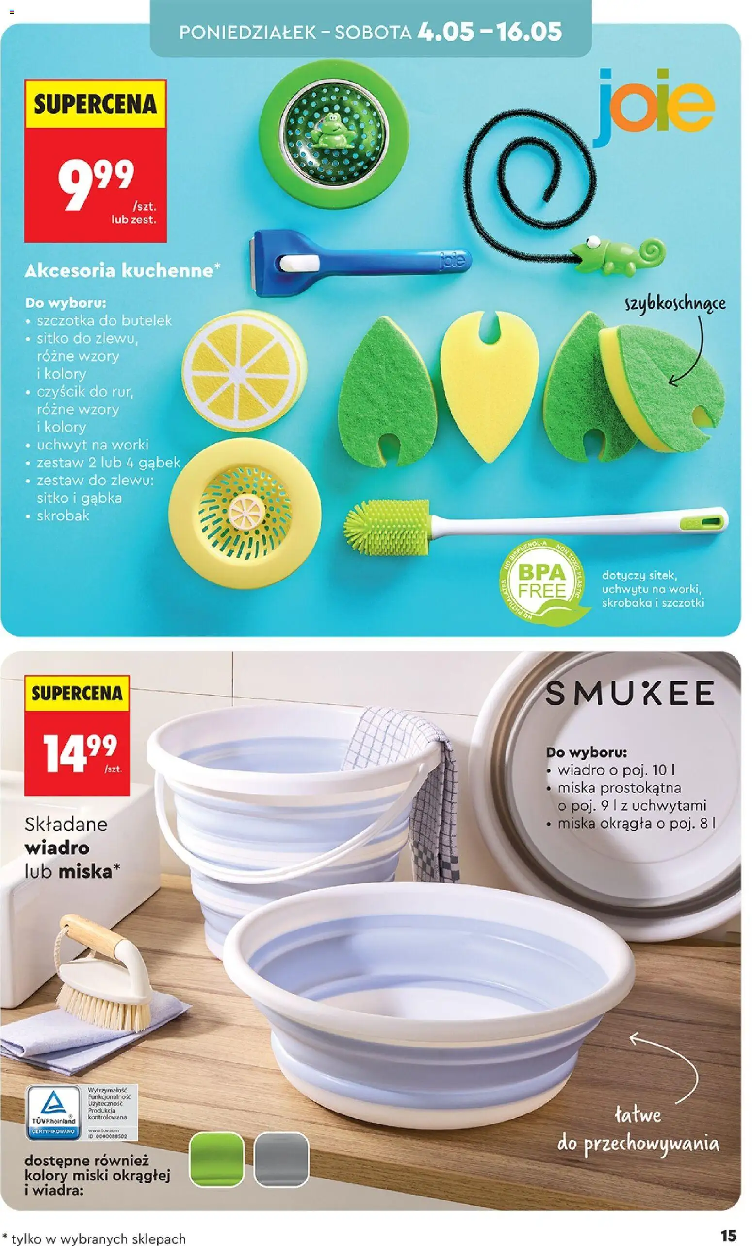 Biedronka gazetka - Hity i inspiracje od 04.05.2026 | Strona: 15