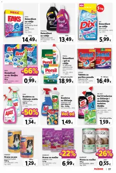 Plodine Katalog - Pregled kataloga iz trgovine Plodine, vrijedi od 20.05.2026 | Stranica: 39 | Proizvodi: Hrana za pse, Somat, Perwoll, Persil