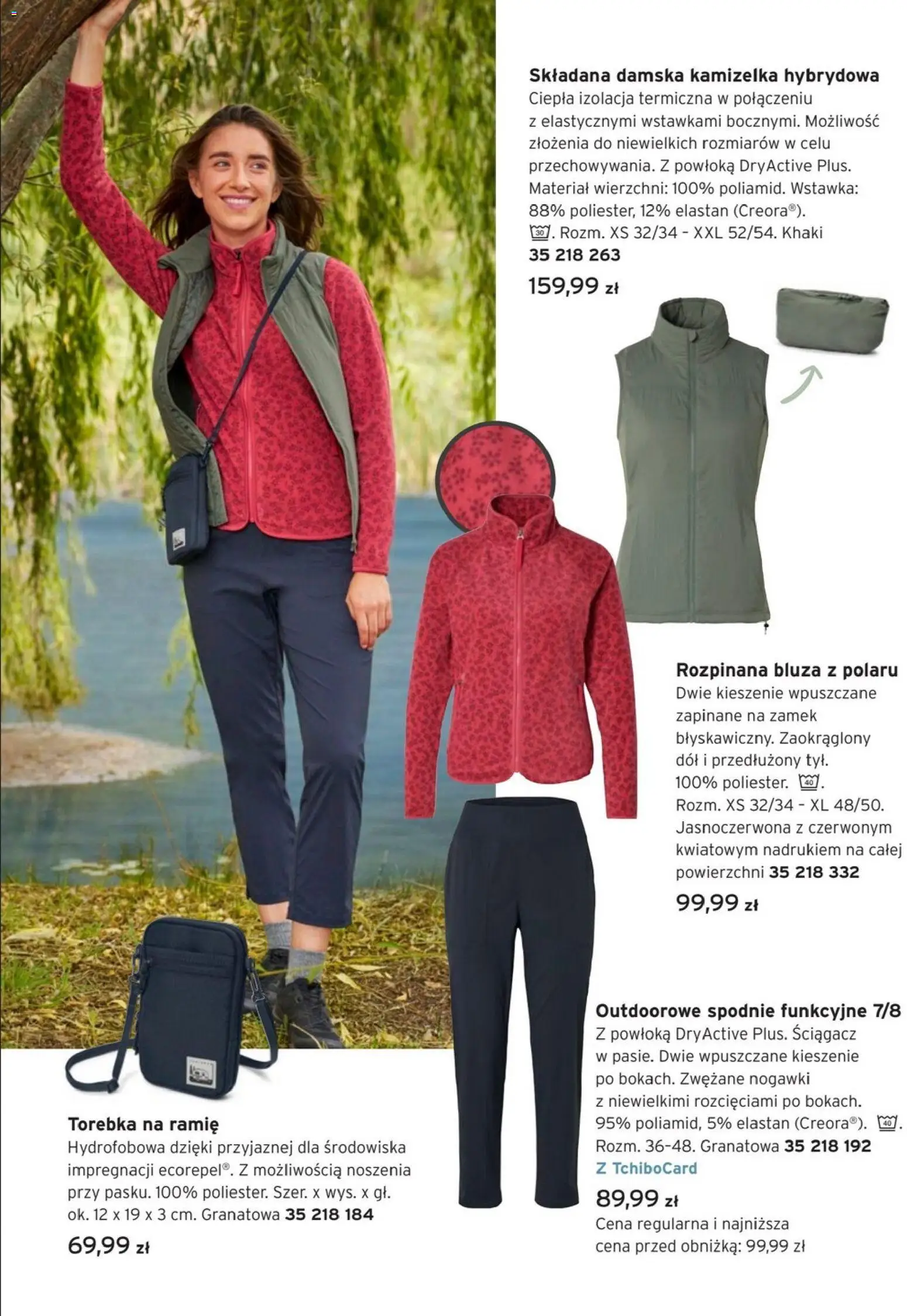 Tchibo promocje od 19.05.2026 | Strona: 4 | Produkty: Kamizelka, Spodnie, Torebka
