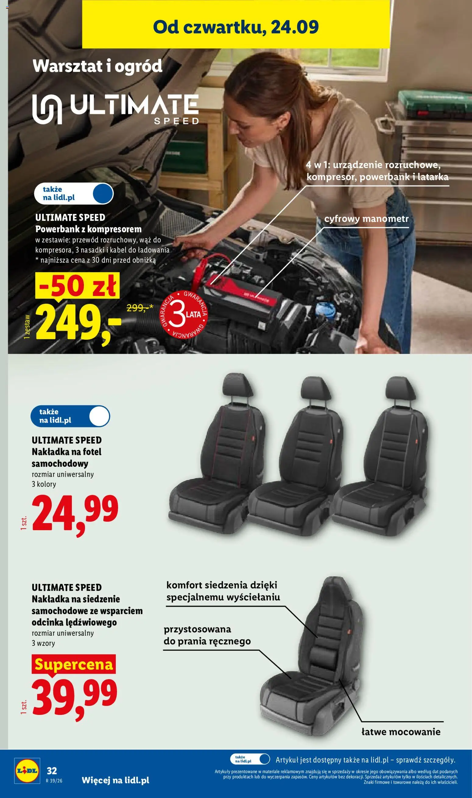 Lidl Polsko katalog od 21.09.2026 | Strana: 40 | Produkty: Kabel, Ultimate Speed