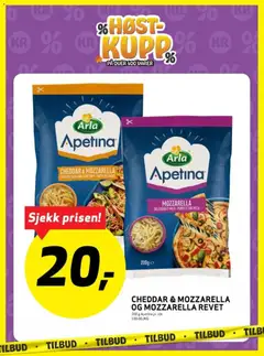 Forhåndsvisning av Bunnpris kundeavis gyldig fra 14/09/2026 | Side: 3 | Produkter: Pizza, And, Mozzarella, Cheddar