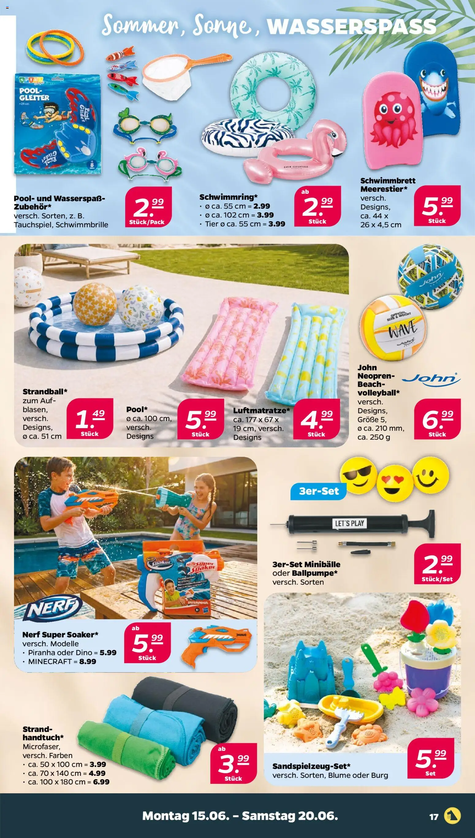 Netto Prospekt – gültig ab 15.06.2026 | Seite: 19 | Produkte: Schwimmbrille