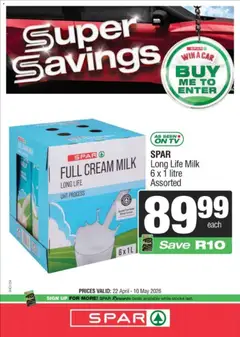 Superspar specials catalogue – valid from 22.04.2026