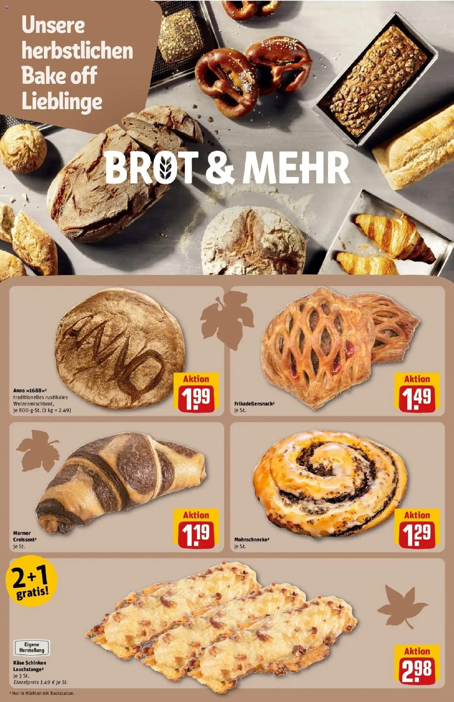 REWE Prospekt ab 12.10.2026 zum Blättern » Angebote | Seite: 10 | Produkte: Käse, Brot, Schinken