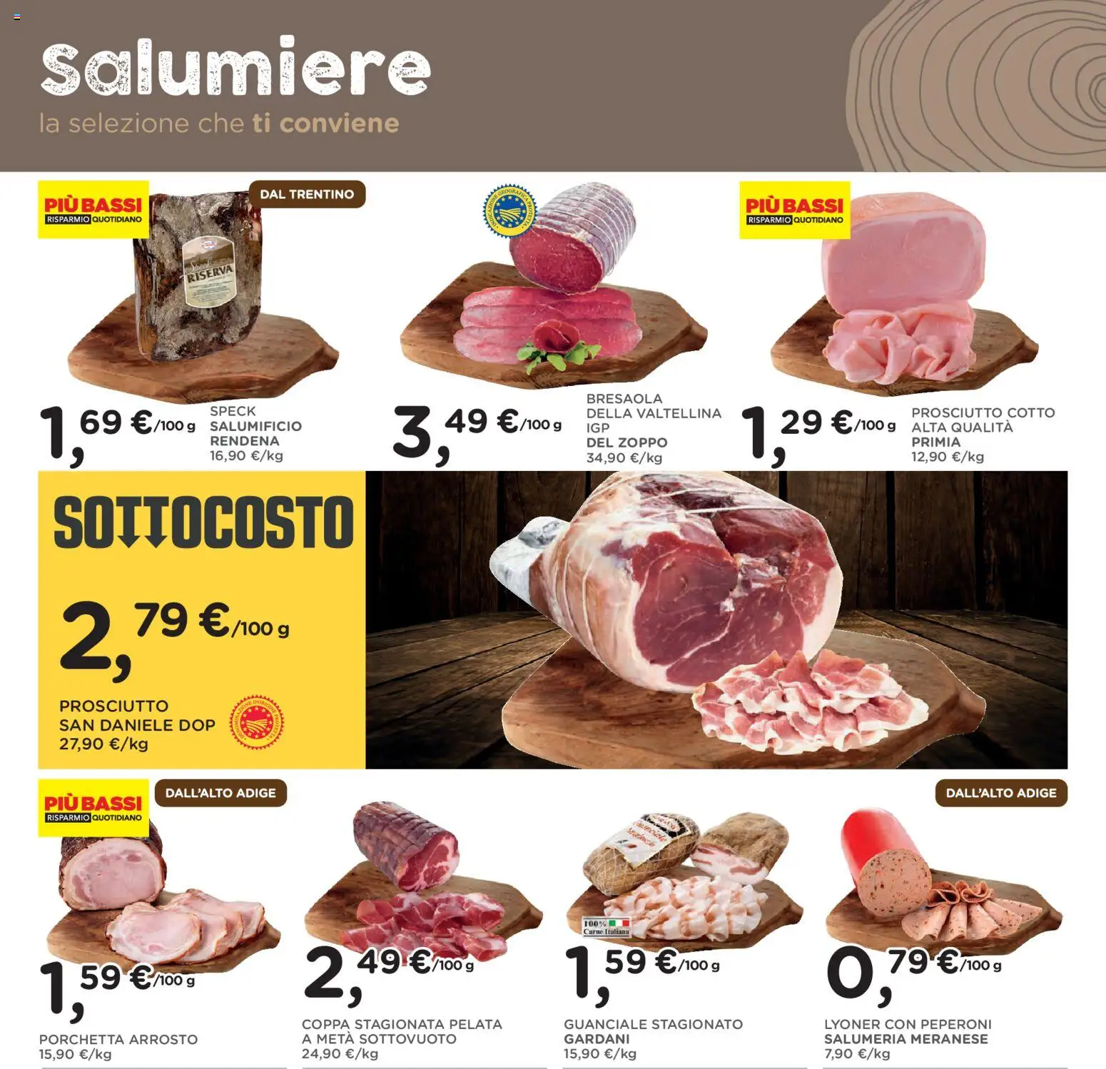 Volantino Poli del 29/07/2026 | Pagina: 4 | Prodotti: Arrosto, Porchetta, Prosciutto Cotto, Prosciutto