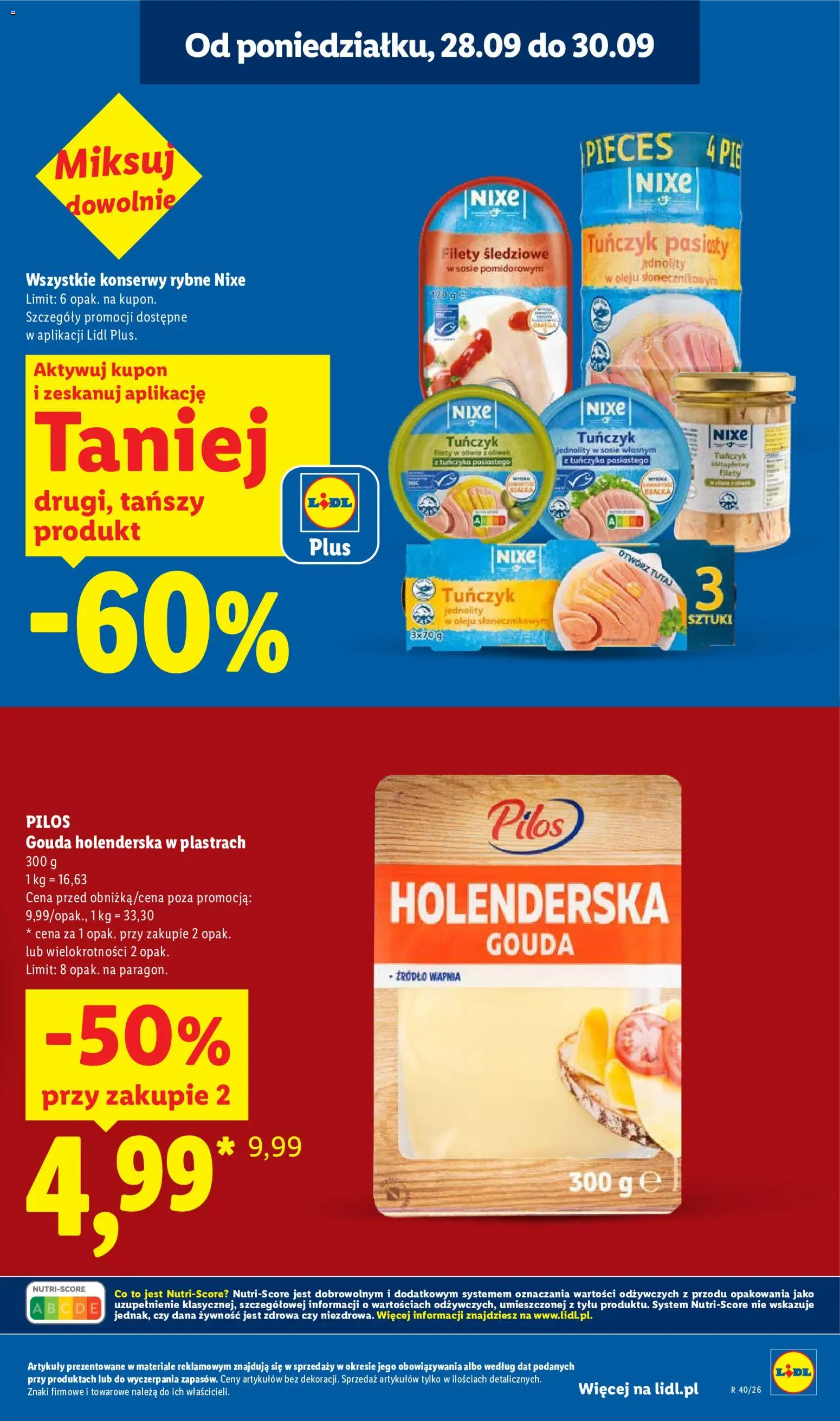 Lidl Polsko leták od 28.09.2026 | Strana: 9 | Produkty: Gouda