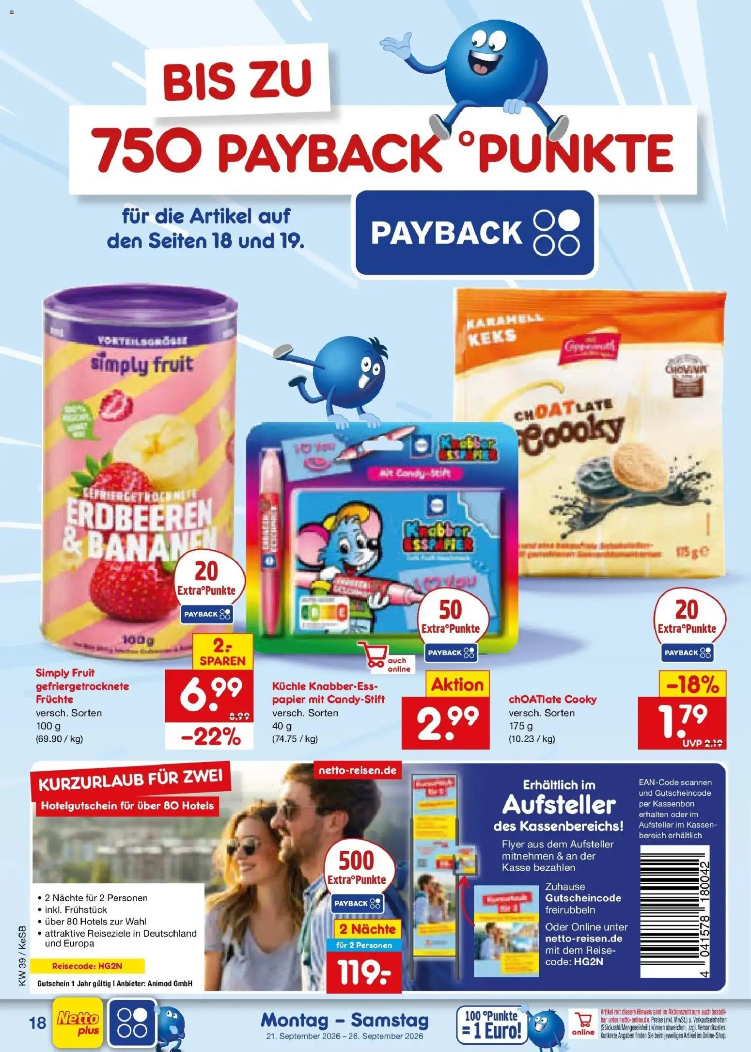 Netto Marken-Discount Prospekt Kruft – gültig ab 21.09.2026 | Seite: 26 | Produkte: Erdbeeren