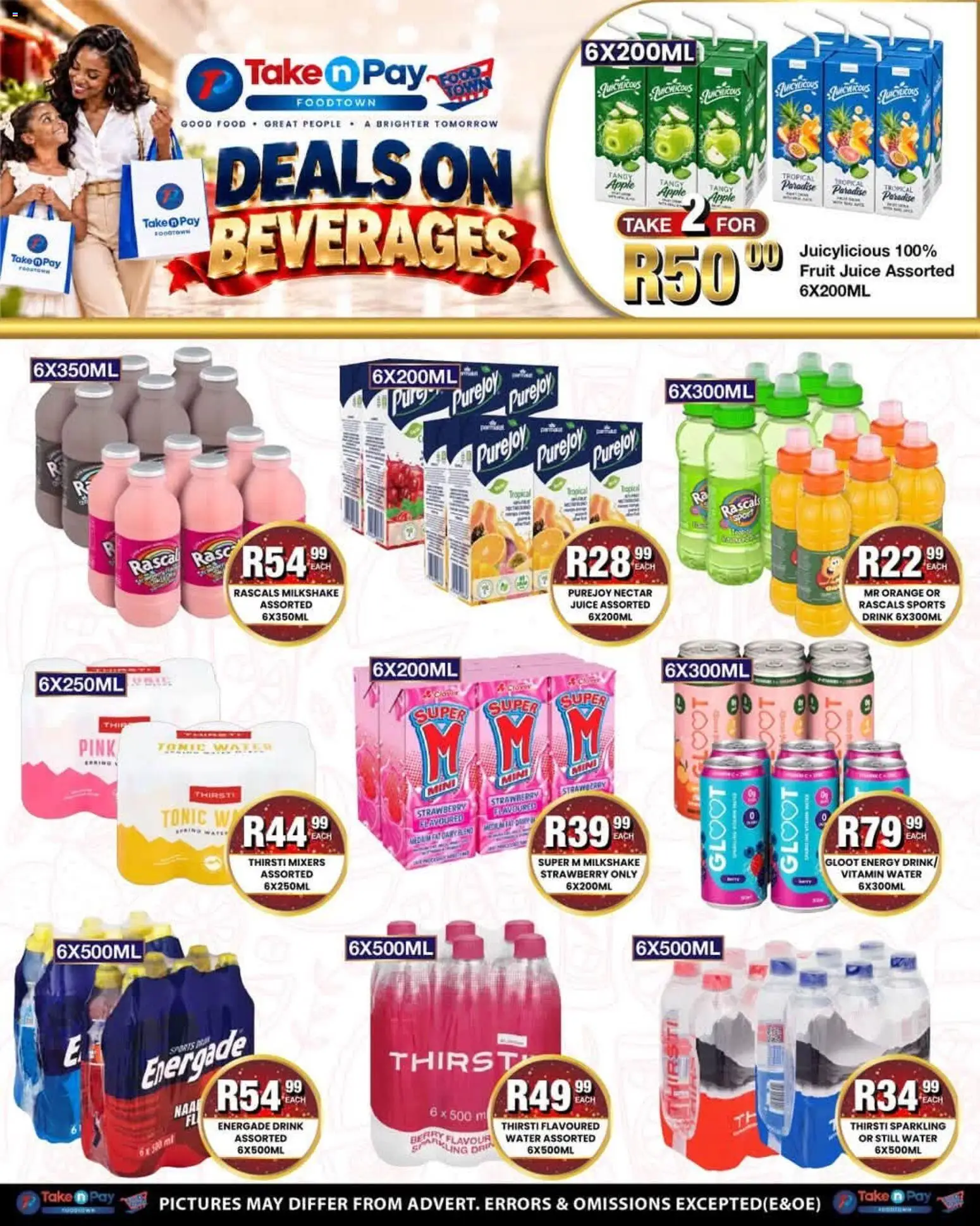 New Take n Pay catalogue – valid from 19/10/2026 | Page: 16 | Products: Beverages, Juice, Water, Fruit