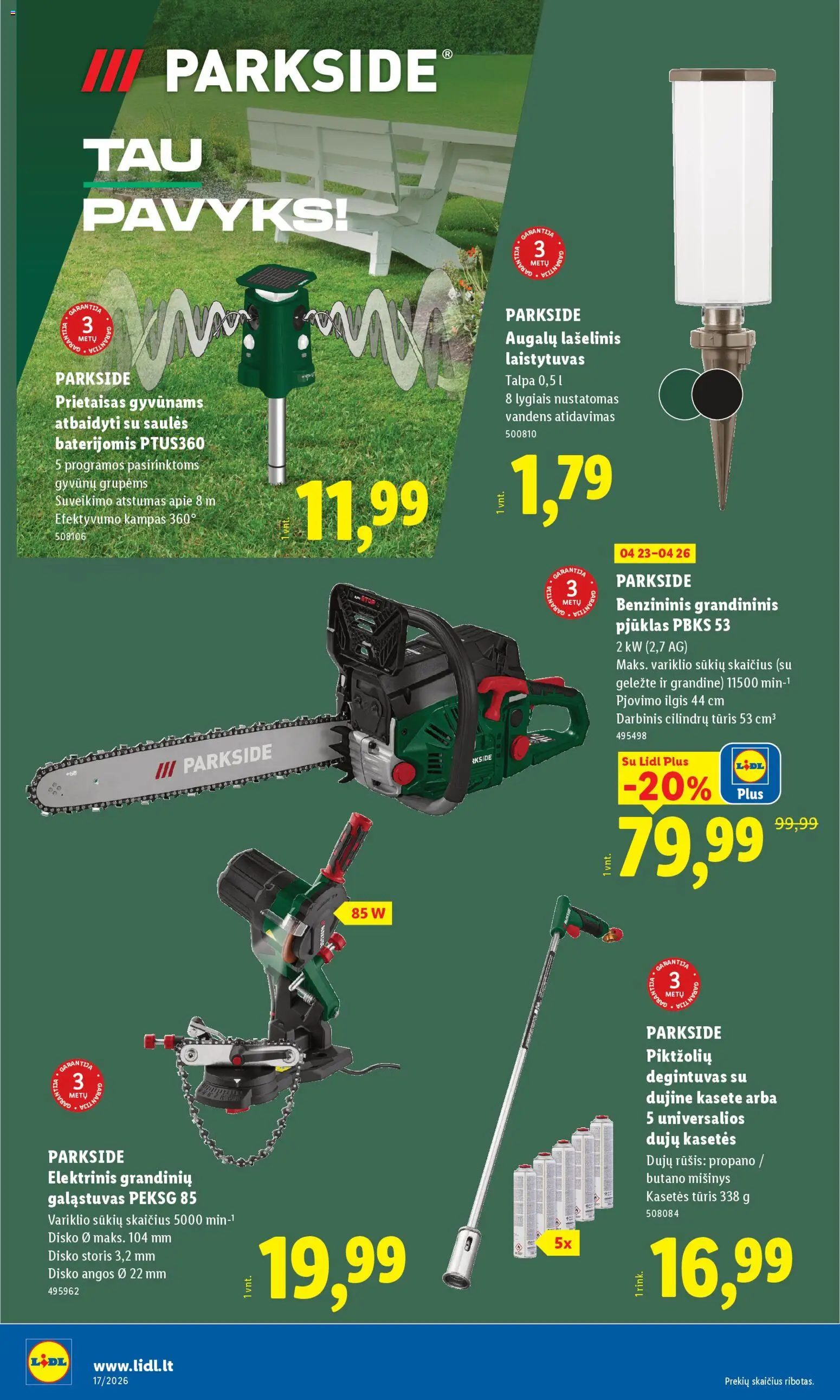LIDL akcijos nuo 20.04.2026 | Puslapis: 12