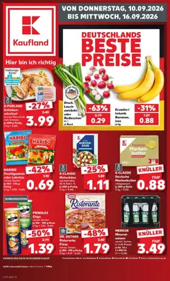 Kaufland Prospekt Lutherstadt Eisleben ab 10.09.2026 gültig