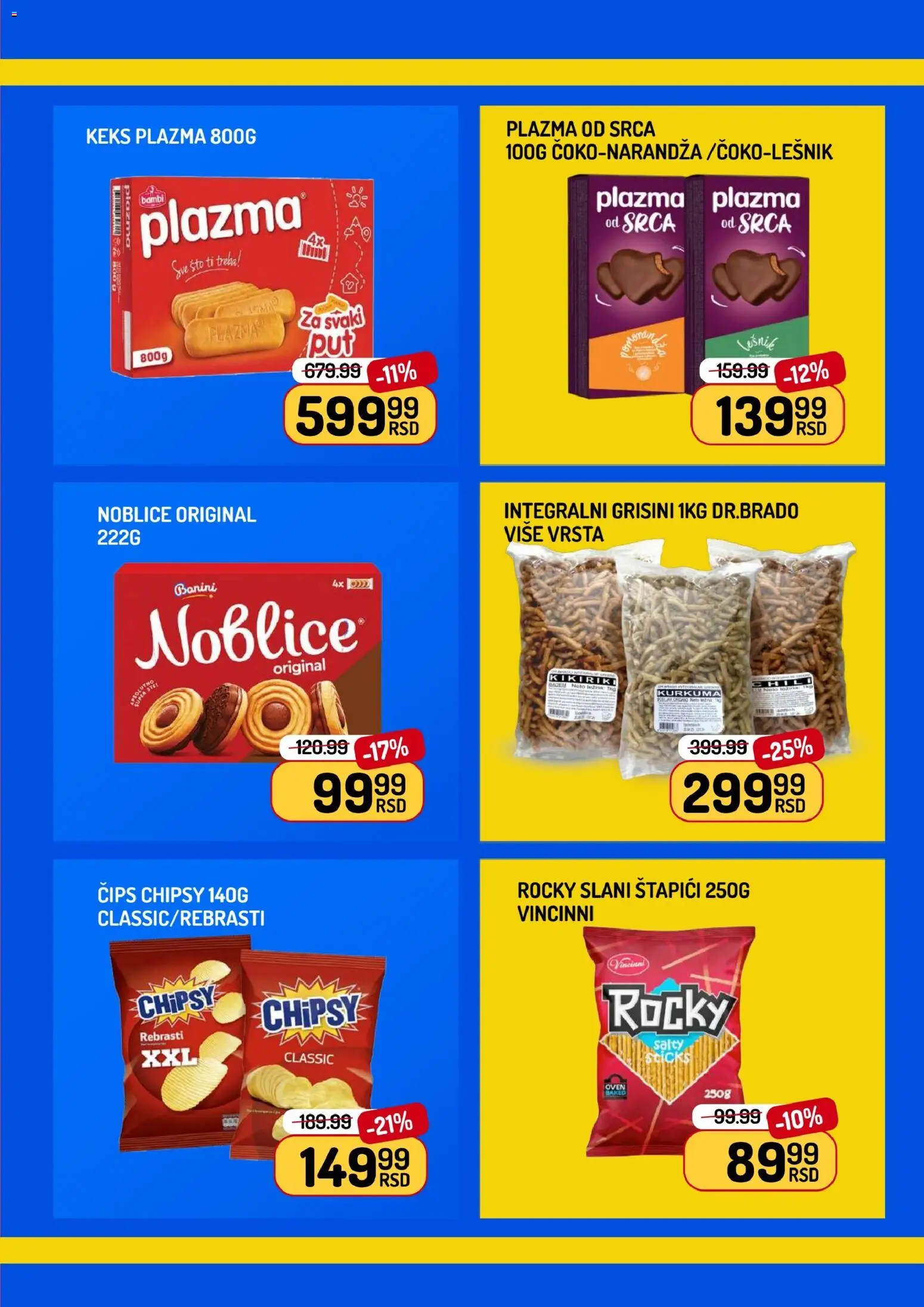 Aman katalog - važi od 06.03.2026 | Strana: 17 | Proizvode: Čips, Sto, Noblice, Kikiriki