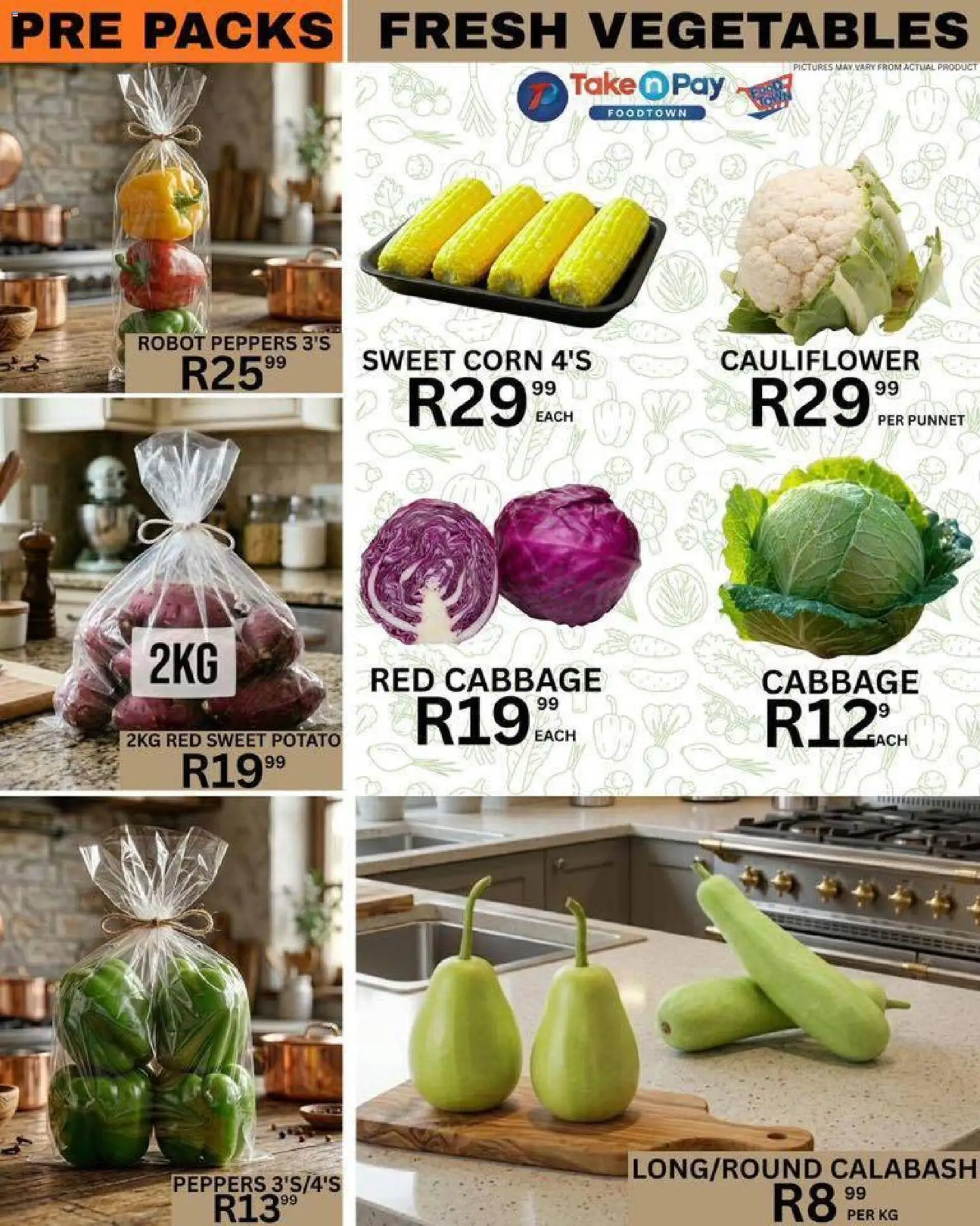 New Take n Pay catalogue – valid from 07.06.2026 | Page: 53 | Products: Cauliflower, Corn, Vegetables