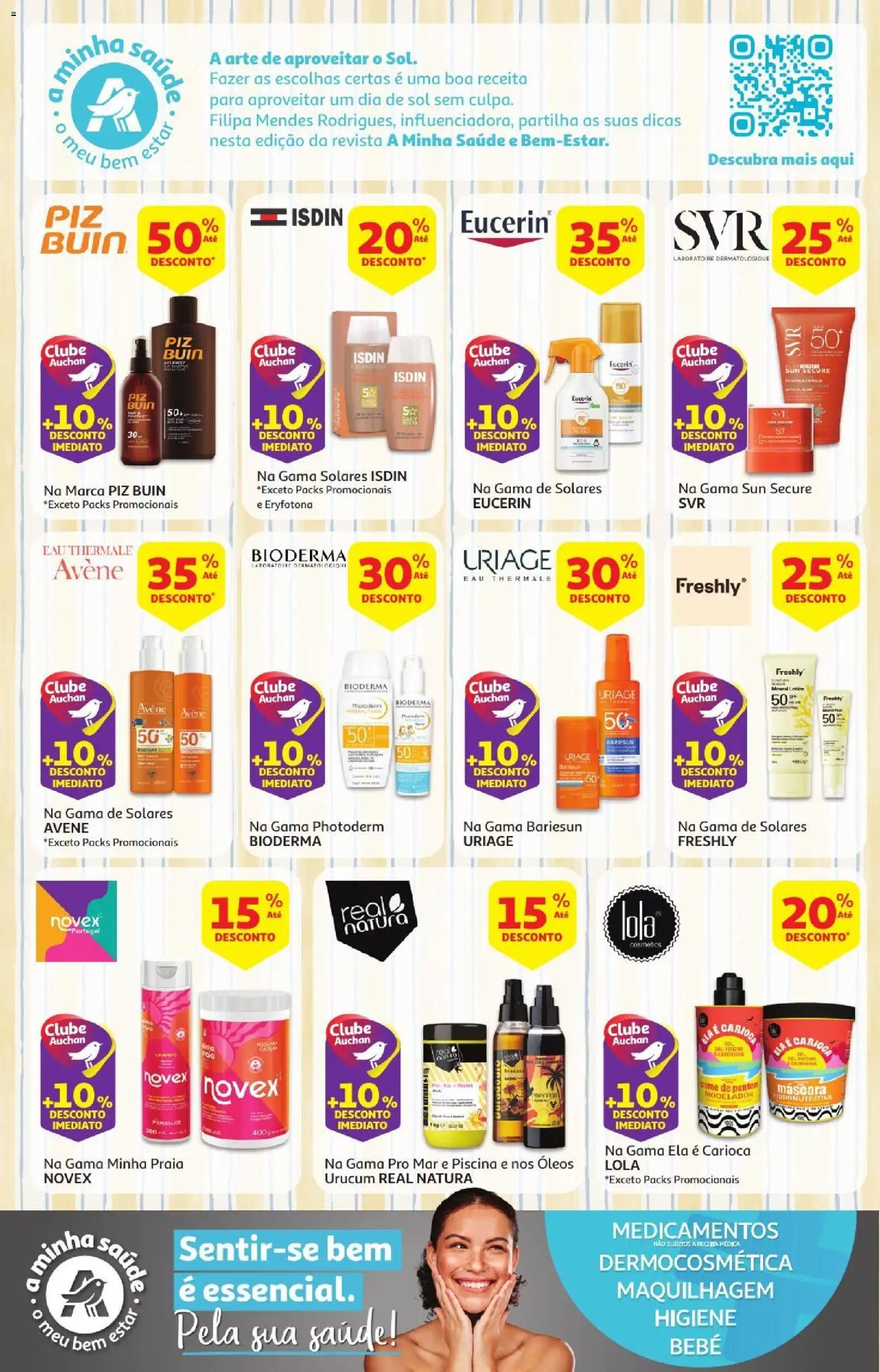 Auchan - Férias de Verão  Casa Verão │ válido de 22/07/2026 | Página: 14 | Produtos: Piscina, Maquilhagem