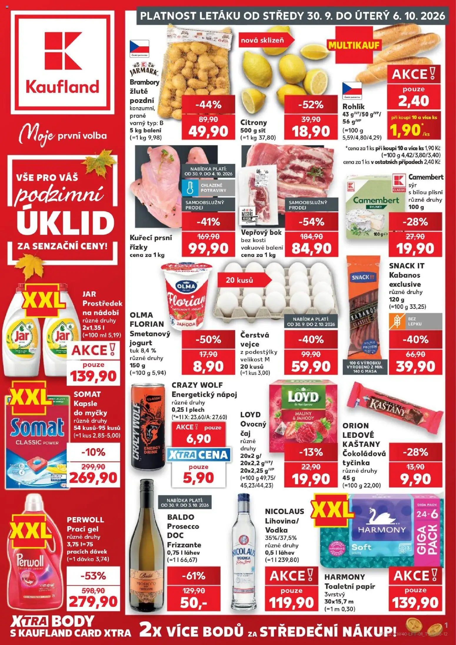 Kaufland leták od 30.09.2026 | Strana: 1