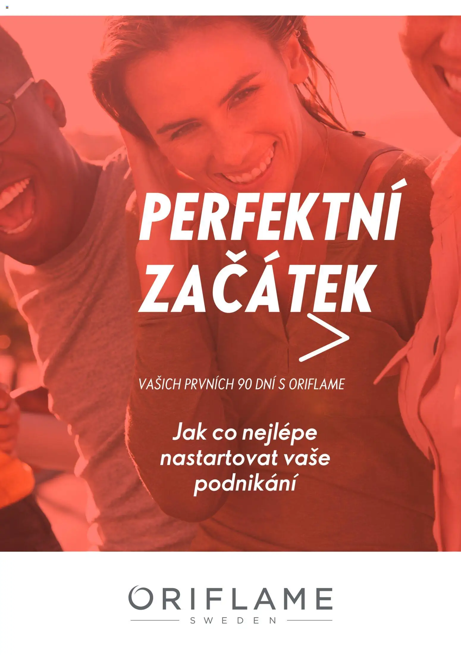 Oriflame katalog Perfektní začátek catalogue cover