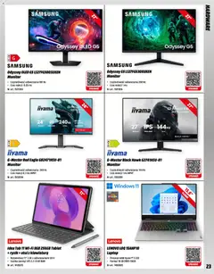 Pogląd oferty "Media Markt promocje" - ważna od 11.05.2026 | Strona: 23 | Produkty: Laptop, Tablet, Monitor, Klawiatura
