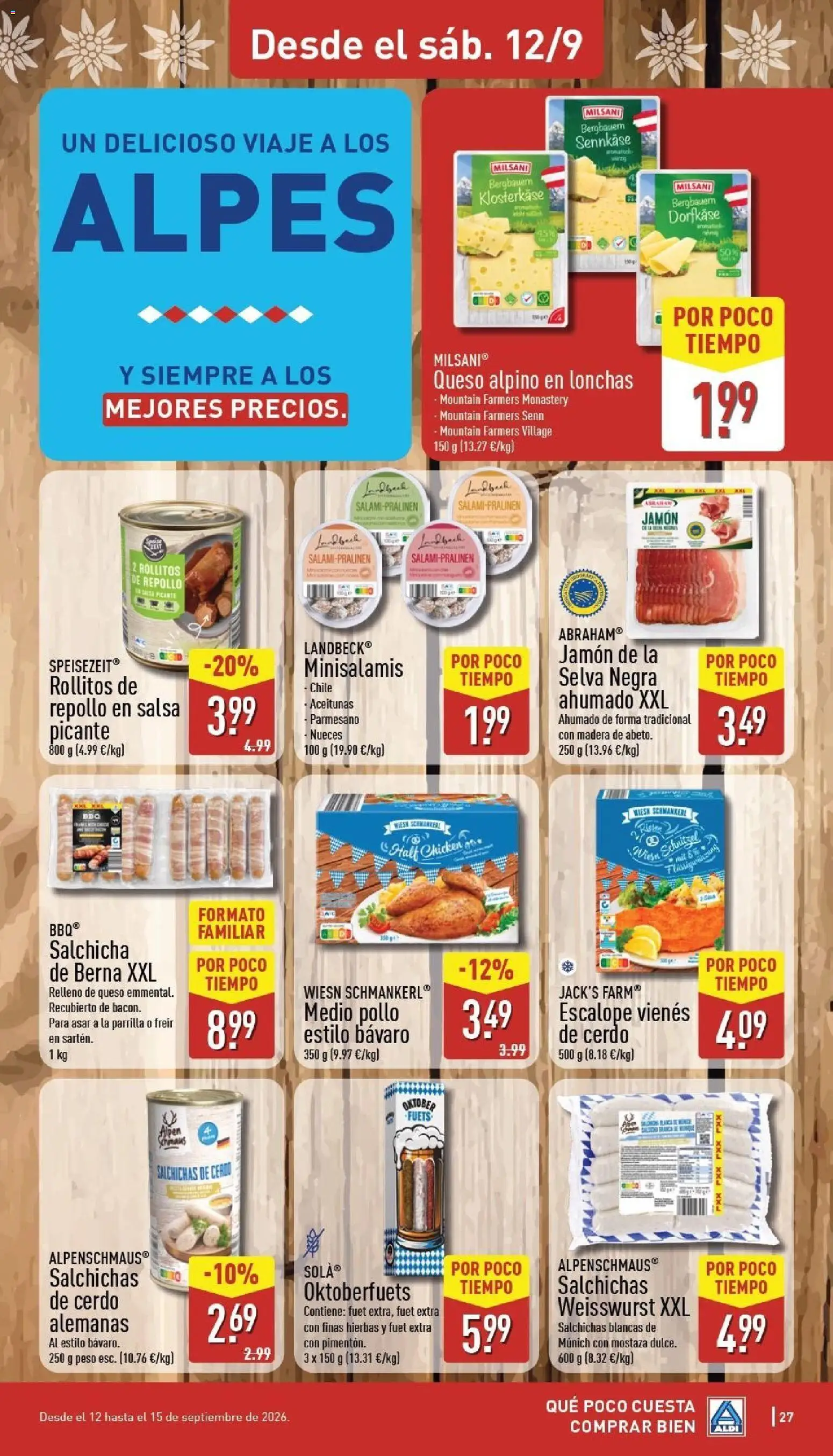 Aldi folleto Península │ válido desde el 07/09/2026 | Página: 27