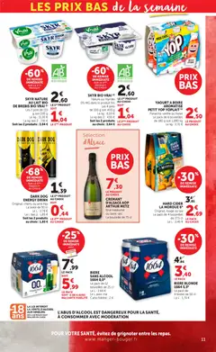 bi1 - Prévisualisation de bi1 Spécial produits français à prix bas valide à partir de 30/06/2026 | Page: 11 | Produits: Alcool, Fraise, Bière, Skyr