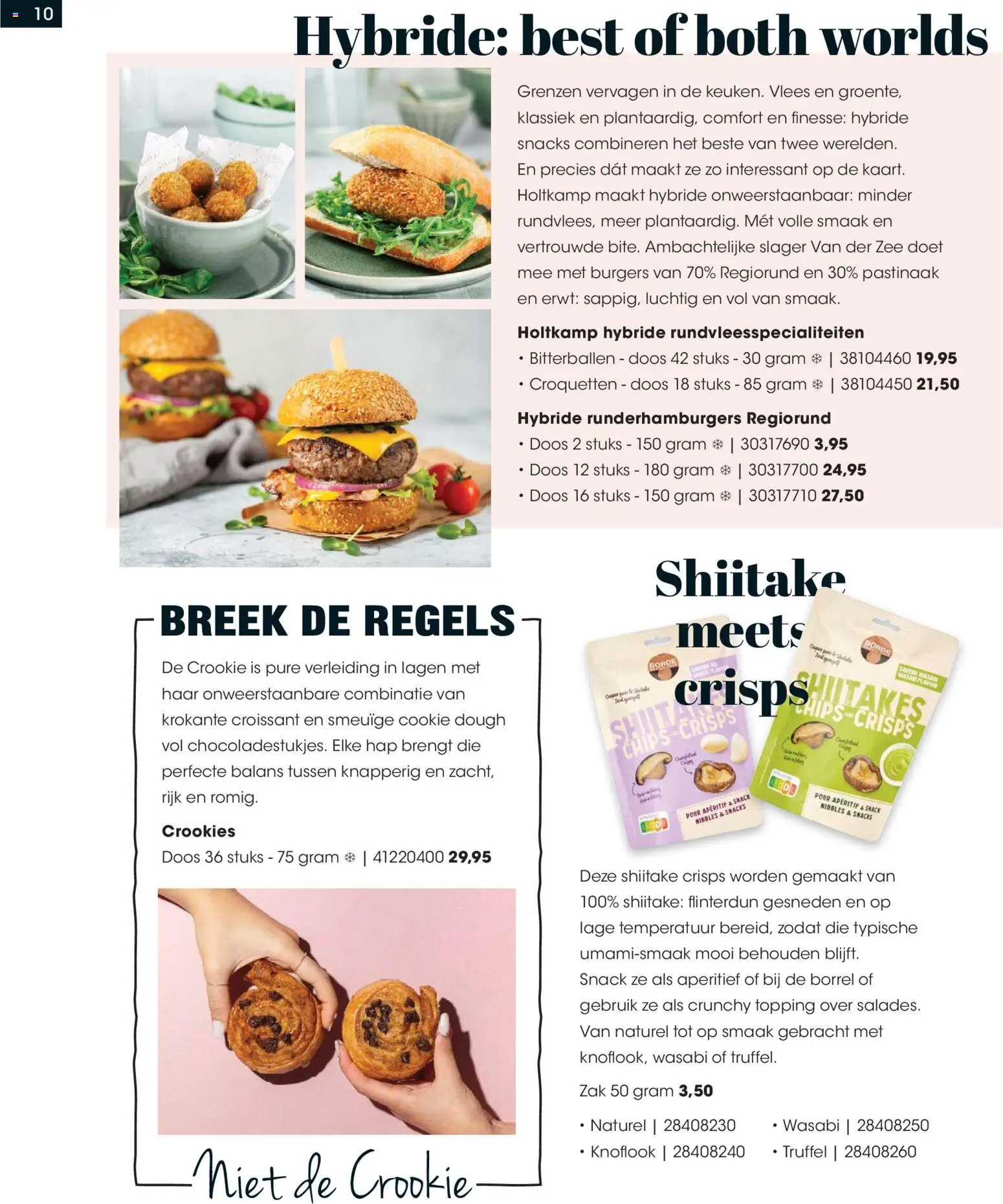 {H1} | Pagina: 10 | Producten: Snacks, Kisperec, Zak, Knoflook