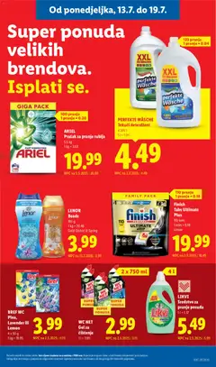 Lidl Katalog - Pregled kataloga iz trgovine Lidl, vrijedi od 13.07.2026 | Stranica: 19