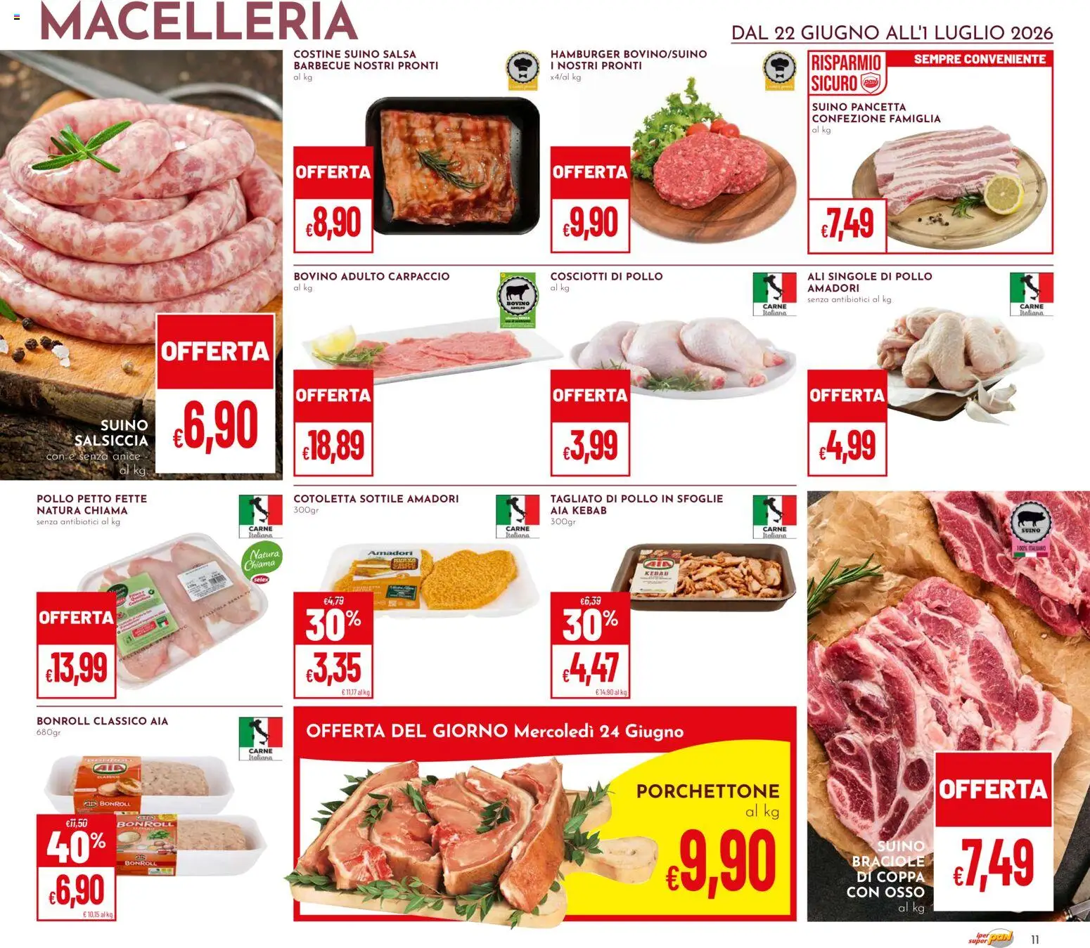 Volantino Pan del 22.06.2026 | Pagina: 11