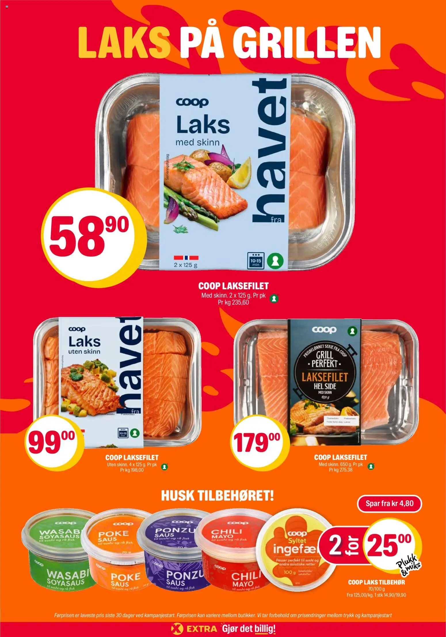 {H1} | Side: 16 | Produkter: Pungă, Fisk, Lasagneplader, Saus
