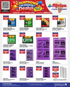 Africa Cash & Carry specials catalogue – valid from 15/10/2026 | Page: 50