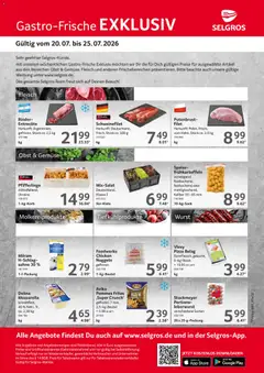 Selgros Gastro Angebote ab 20.07.2026 gültig