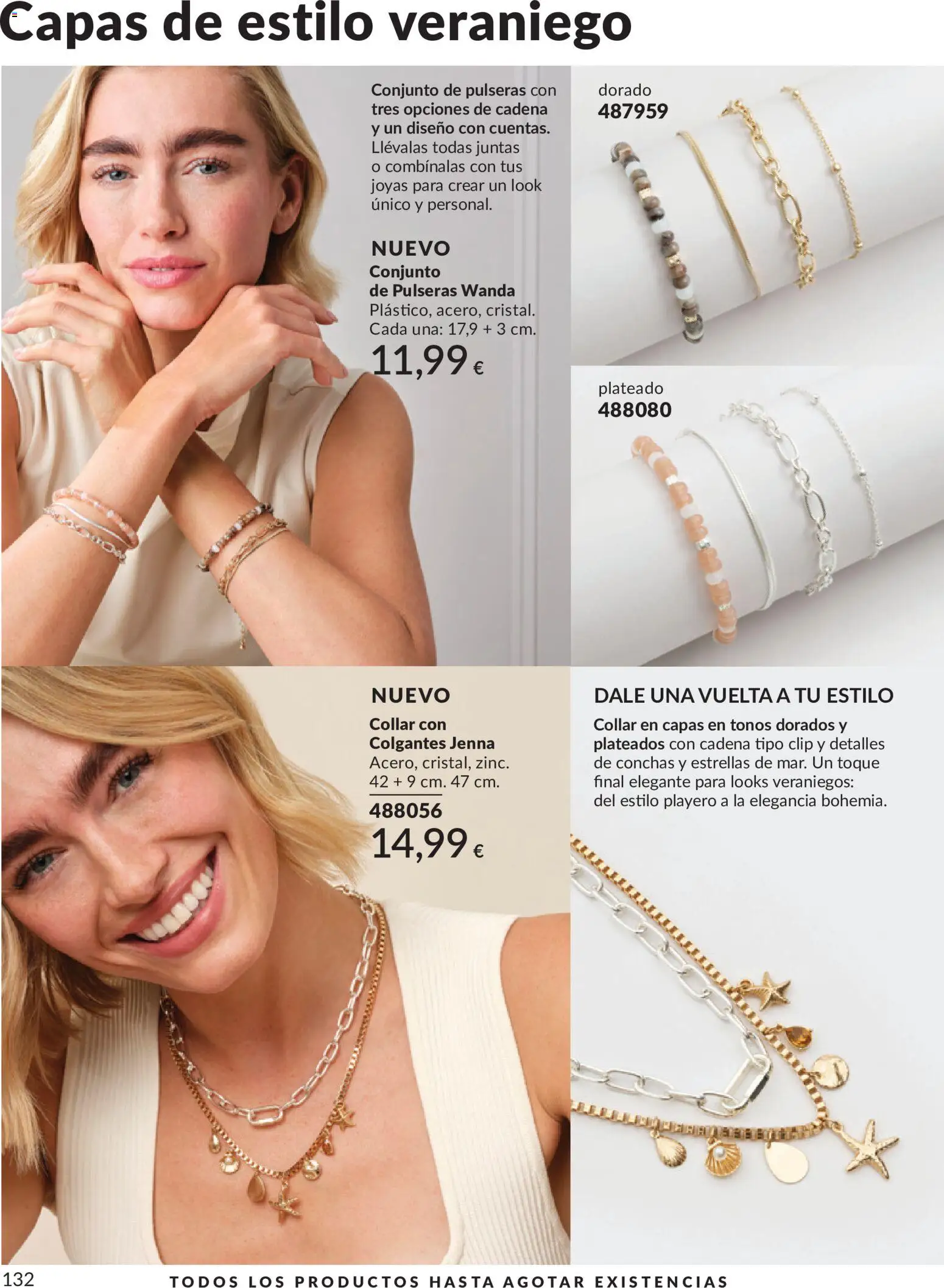 Catálogo AVON campaña 6 │ válido desde el 01.06.2026 | Página: 132 | Productos: Conjunto de pulseras