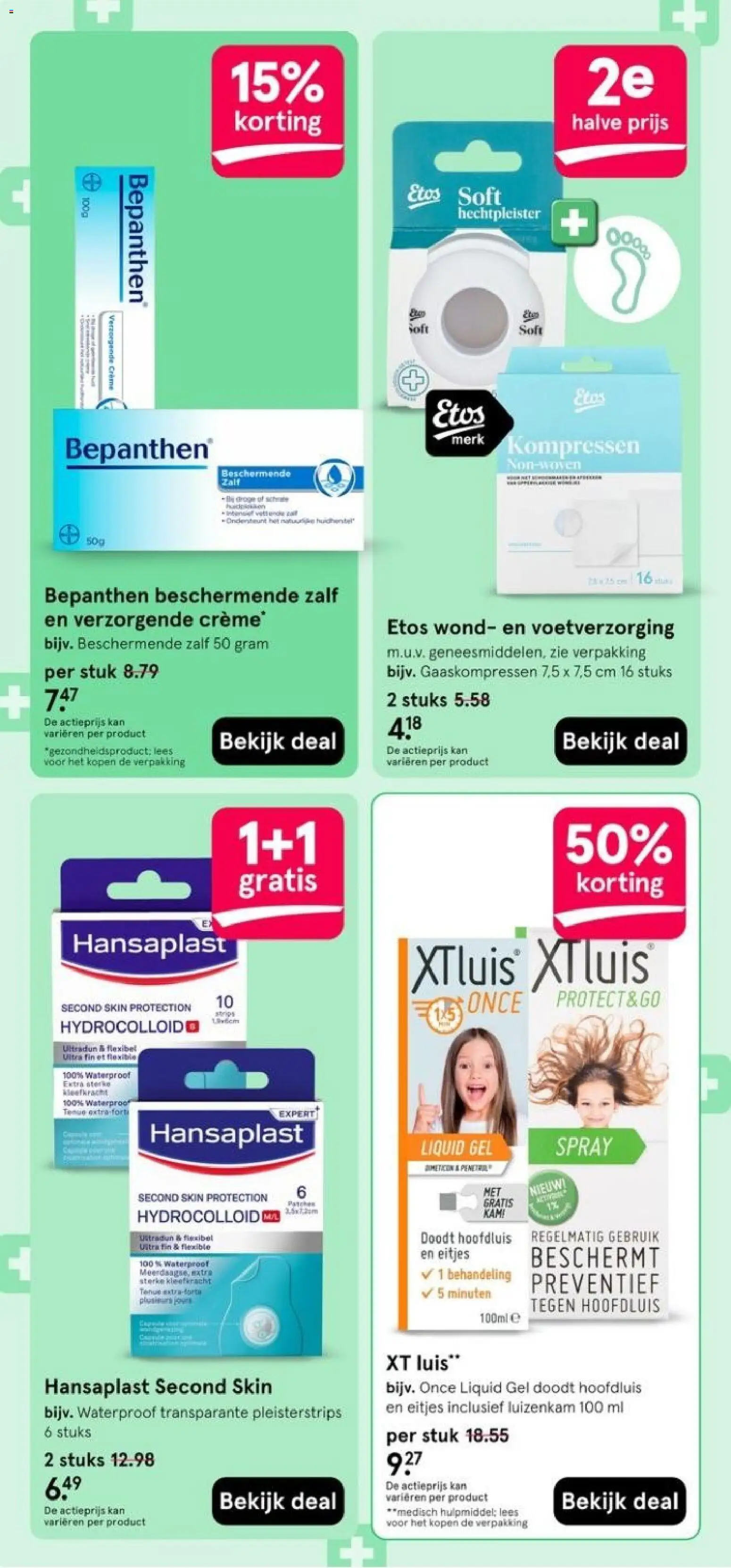 {H1} | Pagina: 14 | Producten: Kan, Kompressen, Crème, Zalf