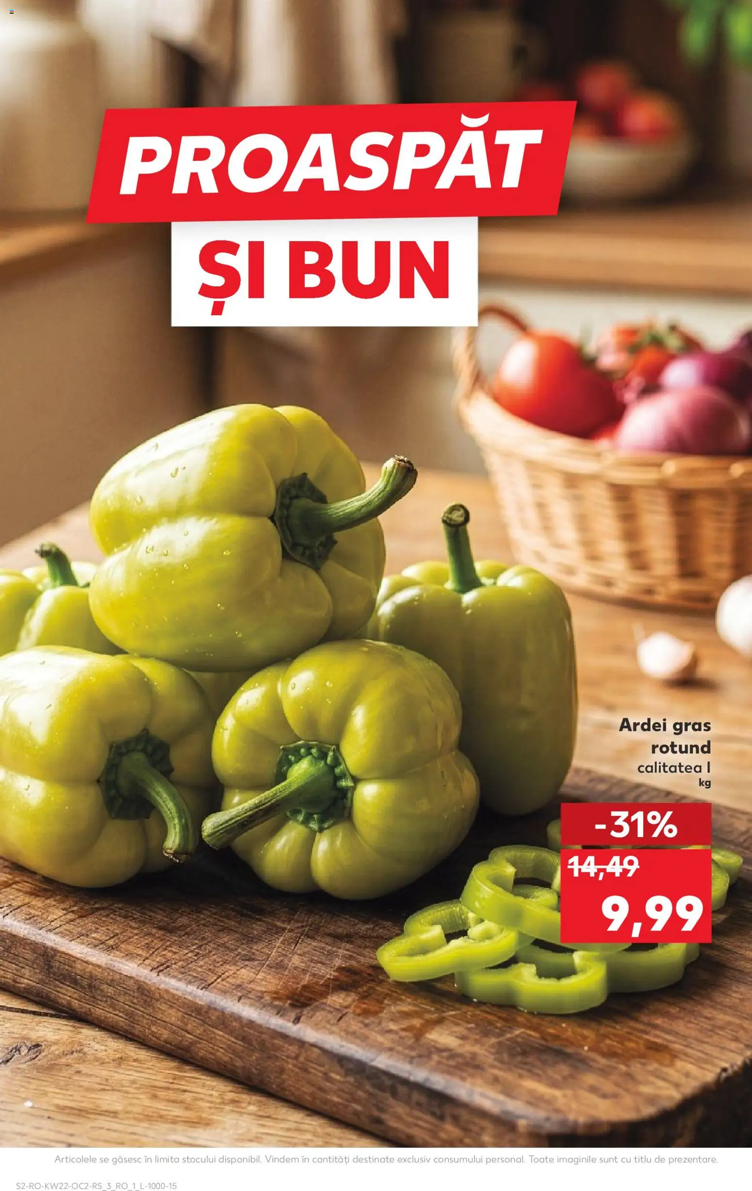 Noul catalog Kaufland – valabil de la 27.05.2026 | Pagină: 2 | Produse: Ardei