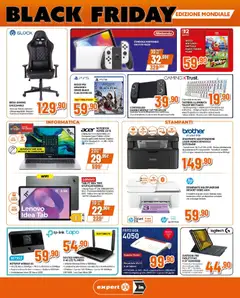 Anteprima del volantino Ipercoop volantino Expert valido a partire dal 02/07/2026 | Pagina: 7 | Prodotti: Mobile, Tablet, Tastiera, Scrivania