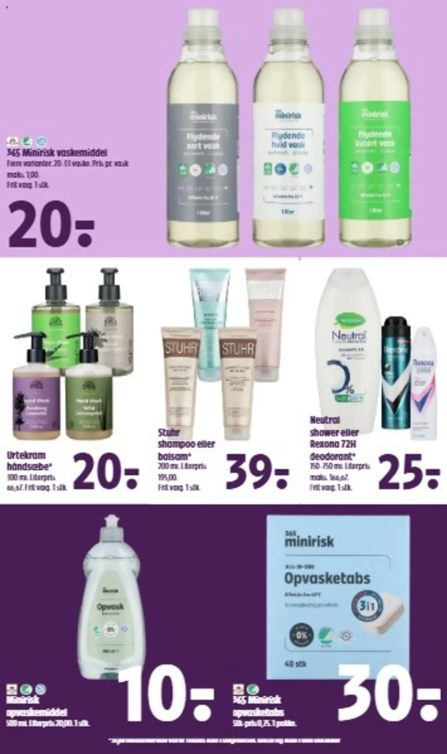 Coop 365 tilbudsavis – gyldig fra 24/09/2026 | Side: 27 | Produkter: Shampoo, Balsam, Opvaskemiddel